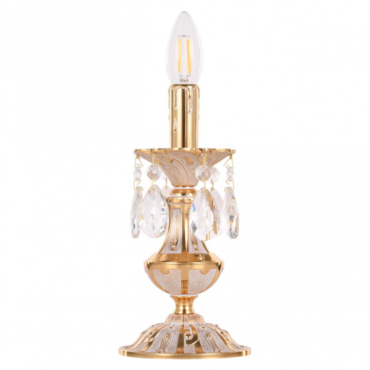 Фото Настольная лампа AL77200L/1-25 GW Bohemia Ivele Crystal