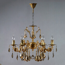 Фото 2118/6 AB Honey Leaf Люстра