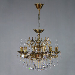 Фото 2128/6 PB Tear drop Люстра