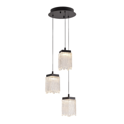 Фото Подвесной светильник MD25020403-3A1 Matt black, LED/16.4W, 3000K dimmable