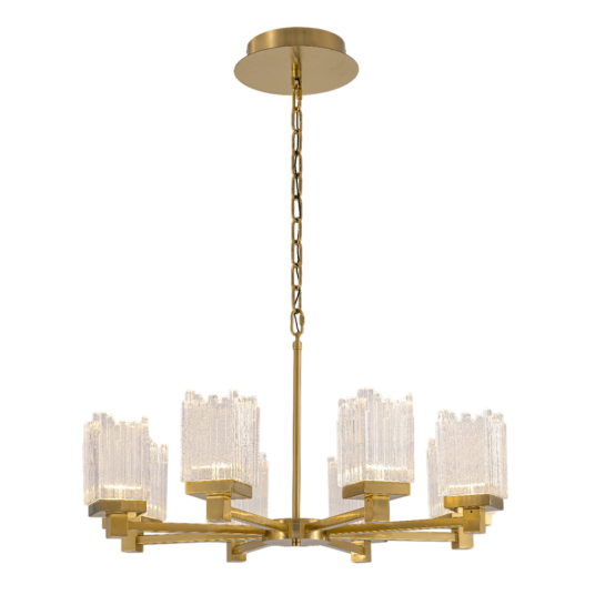 Фото Подвесной светильник MD25020403-8A2 Satin gold, LED/39.8W, 3000K dimmable