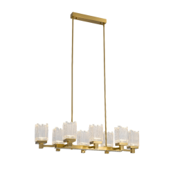 Фото Подвесной светильник MD25020403-8B2 Satin gold, LED/39.8W, 3000K dimmable