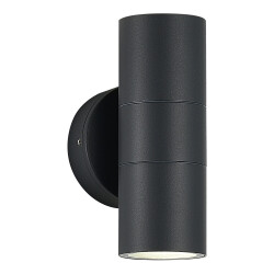 Фото SL9008.701.02 Светильник уличный настенный ST-Luce серый/белый GU10 2*50W TUBO