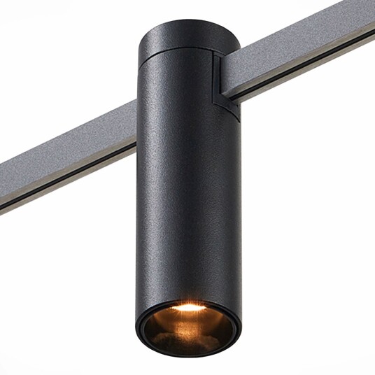 Фото ST810.446.05 Магнитный трековый светильник FARM Черный LED 1*5W 4000K 227Lm Ra90 60 IP20 D35xH112 2 FARM