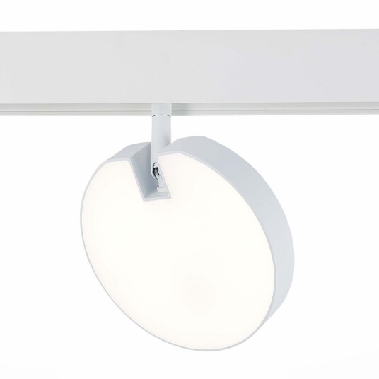 Фото ST359.546.15 Магнитный трековый светильник белый LED 1*15W 4000K 760Lm Ra>80 120° IP20 L150xW28xH211 SKYLINE 48